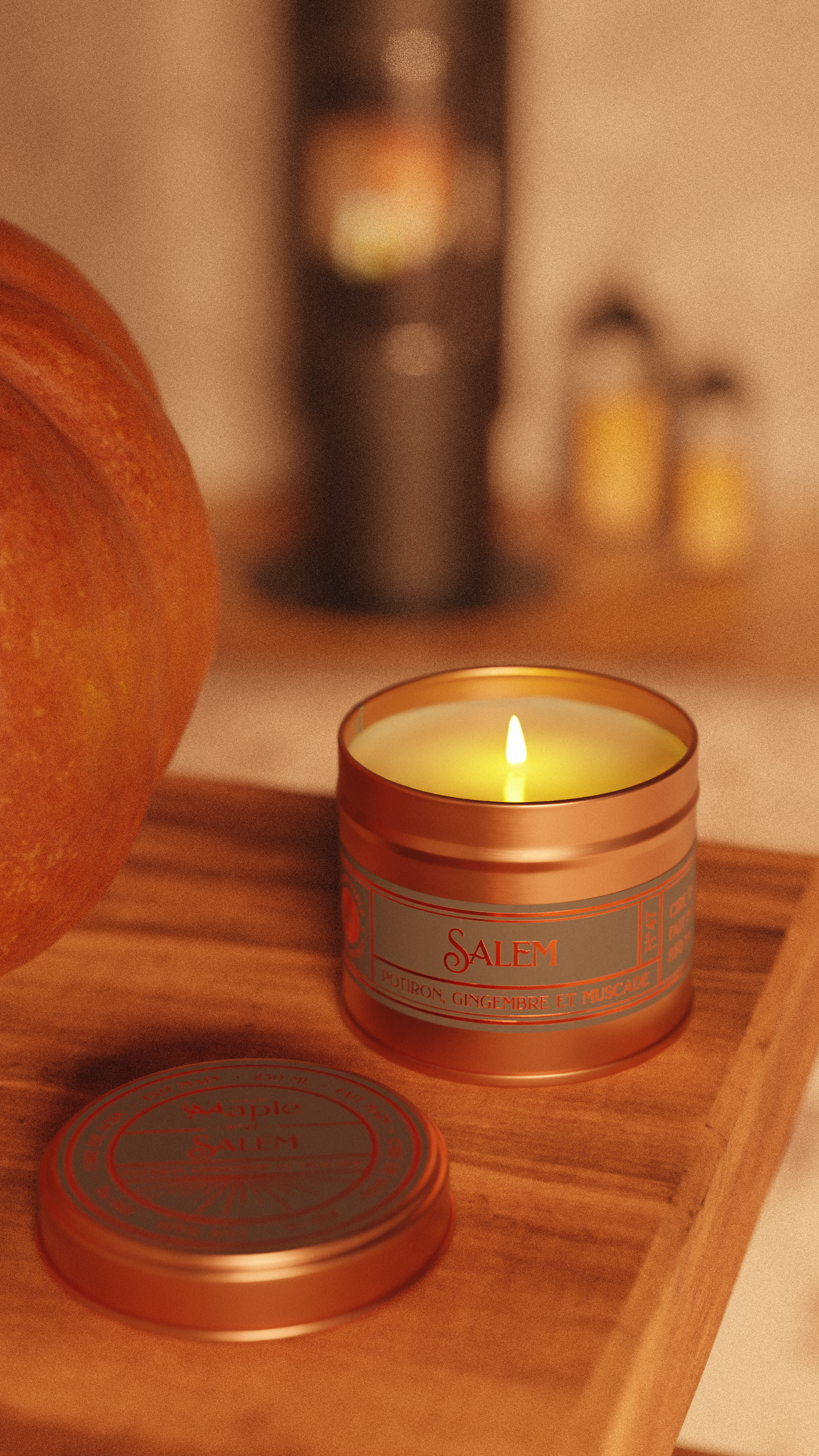 RECHARGE - Bougie SALEM 250 ml