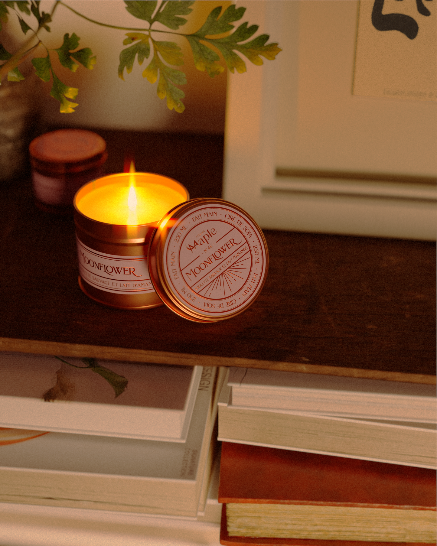 Bougie MOONFLOWER