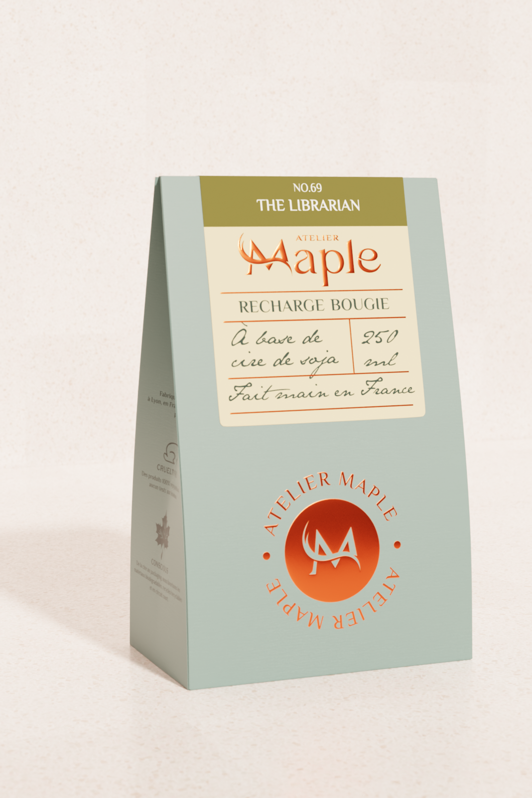 RECHARGE - Bougie THE LIBRARIAN 250 ml